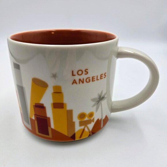 Starbucks Los Angeles You Are Here Series Mug Cup Coffee 2013 Read - Picture 5 of 9
